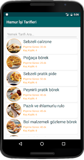İnternetsiz Hamur İşi Tarifler Screenshot 4 - AppWisp.com