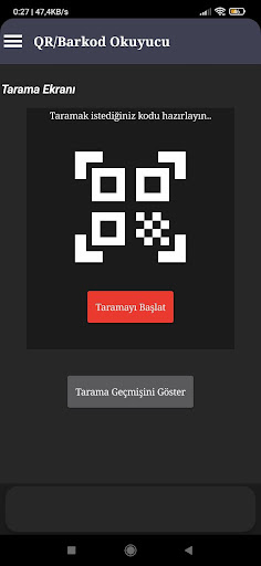 QR/Barkod Okuyucu Screen 3