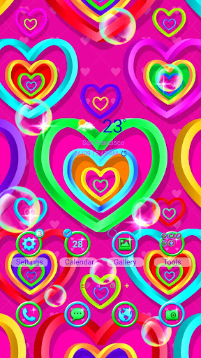 Android application Colorful Pattern - Wallpaper screenshort