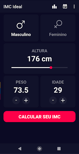 Ideal BMI - BMI Calculator Screenshot 1 - AppWisp.com