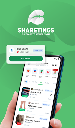 Android application Sharetings screenshort