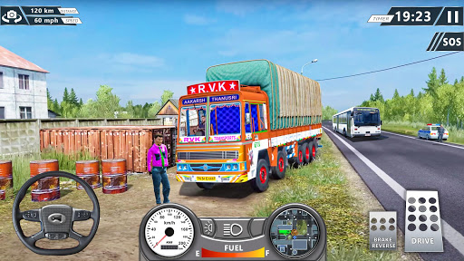 Real Euro Cargo Truck Simulator Driving Free Game screenshots 11