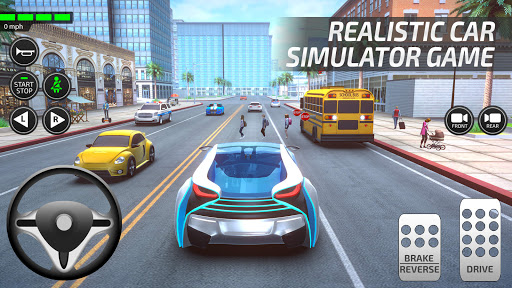 Driving Academy Car Simulator APK MOD – ressources Illimitées (Astuce) screenshots hack proof 2