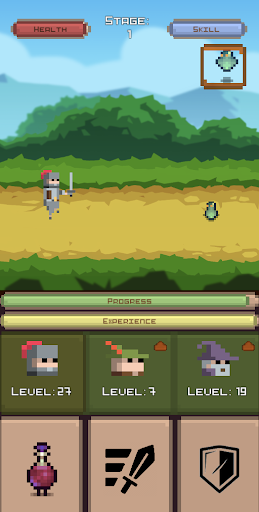 Android application Lil' Heroes screenshort