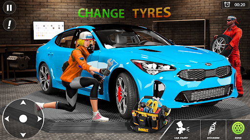 Android application Car Mechanic: Car Tuning Game screenshort