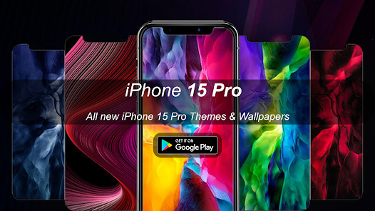 Imágen 17 iPhone 15 Pro Theme & Launcher android