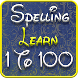 1 to 100 spelling learning : games for kids icon
