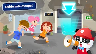 Baby Panda Earthquake Safety 4 - Screenshot 2
