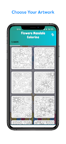 Flowers Mandala coloring book - Apps on Google Play