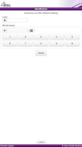 Android application BMOI Mobile-Banking screenshort