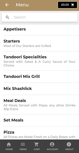 The Spice Grill Screen 2