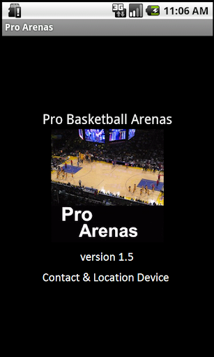 Android application Pro Basketball Arenas Teams screenshort