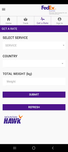 ADVANTIS RATE CALCULATOR Screen 3