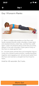 30 Tage Planke