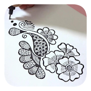 Drawing Henna Art Step by Steps - Mehndi Tutorial