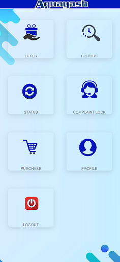 Android application Aquayash screenshort