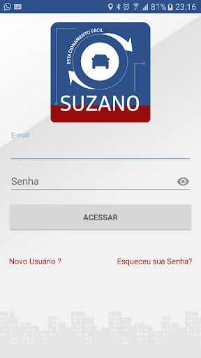 Android application EstacionamentoFacil SUZANO-SP screenshort