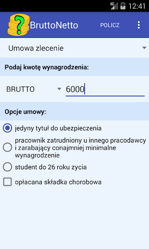Wynagrodzenia BruttoNetto Screen 2
