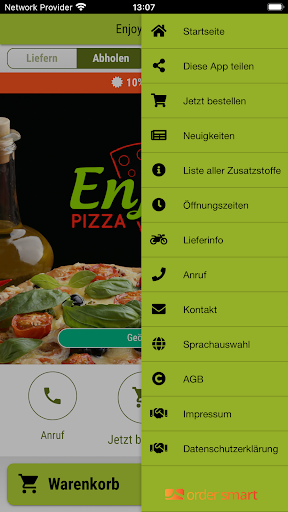 Enjoy Pizza Oldenburg Screen 3