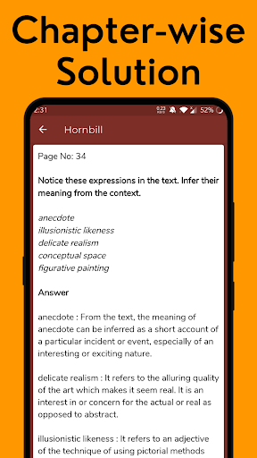 Class 11 English Solution ++ Screen 3