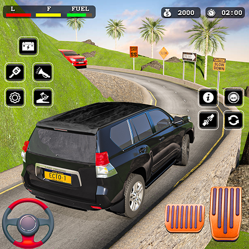 4x4 Mountain Climb Car Games