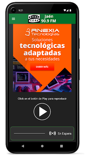 Android application Onda Cero Jaén 90.9 FM screenshort