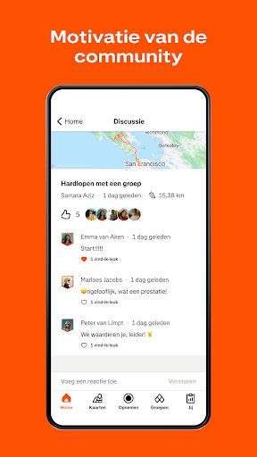 Strava: hardlopen en fietsen