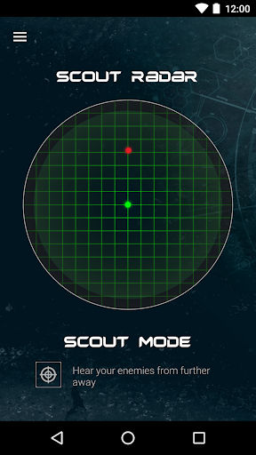 Android application Scout Radar screenshort