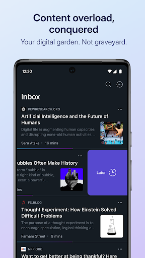 Screenshot of Readwise Reader