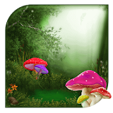 Cute Mushroom Live Wallpaper icon