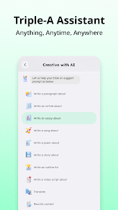 AI Writer: Chatbot Assistant