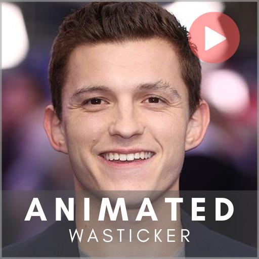 Tom Holland Animated Stickers logo