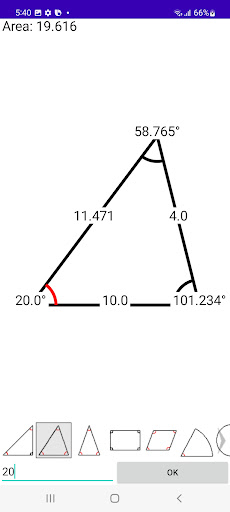 Visual Geometry Calculator Screen 3