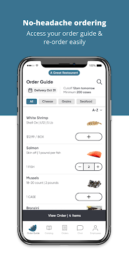 Android application Euclid Fish Co. screenshort