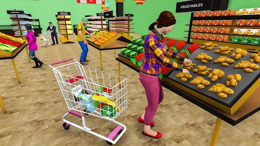 假裝超市3D：購物模擬器