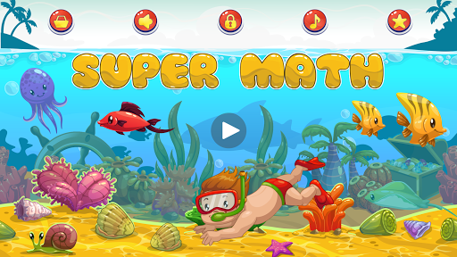 Screenshot of Kids Super Math