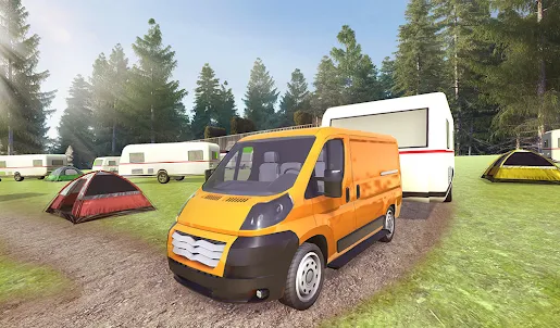 Off-Road Camper Van Truck 3D