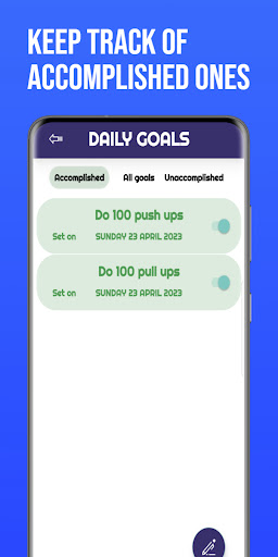 AchieveNow: Daily Goal Reacher Screen 2