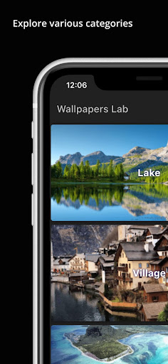 Android application Wallpapers Lab screenshort