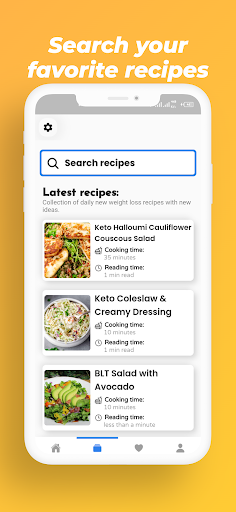 Screenshot of Weight loss Recipes (Offline)