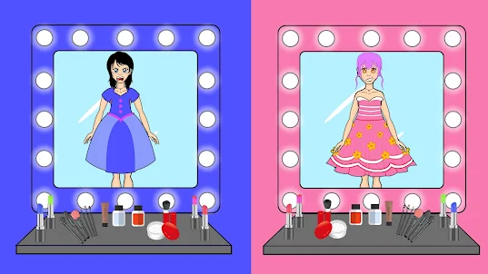 Chibi Dolls:Girl Dress Up Game