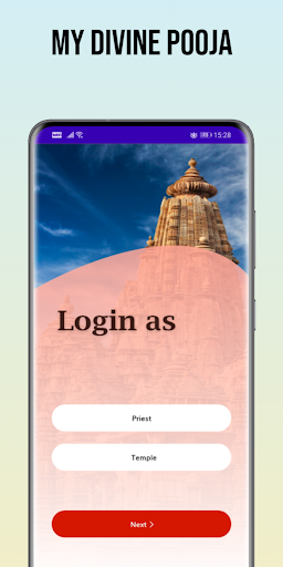 Android application Divinepuja Admin screenshort