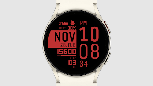 IWF DL1 watch face Screen 3