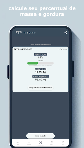 TMB Master - Fitness - Dieta Screen 3