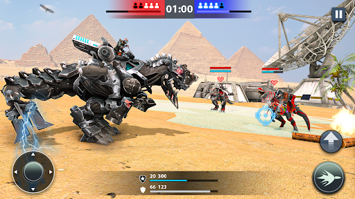 Dino mech Robot wars: Macarena Screen 2