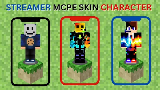 Streamer Skins for MCPE