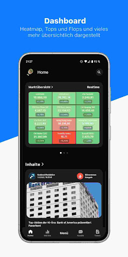 Android application Goldesel - Aktien Newsticker screenshort