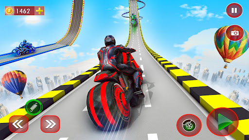 Android application Mega Ramps : Bike Stunt Game screenshort