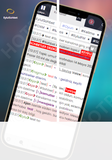 Android application Eylul mIRC Chat Sohbet Odaları screenshort