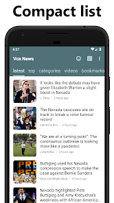 Screenshot 2 News Reader for Vox News android